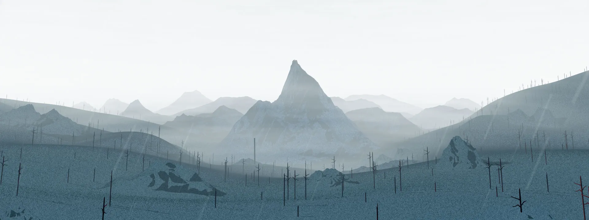 Szymon Blue Coloured Mountain